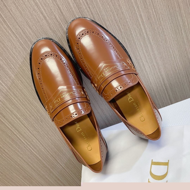 ch**an D*or leather shoes
